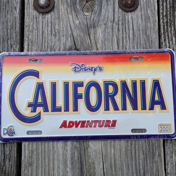 Disneyland License Plates Bundle Set of Two - Picture 7 of 9